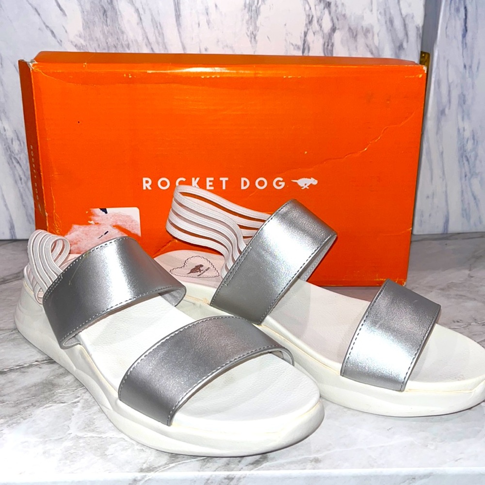 NEW Rocket dog pax light year sling back sandals 8.5